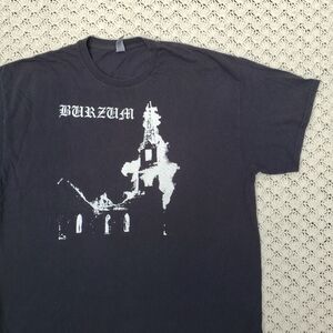 Burzum Death Metal Band Graphic Burning T Shirt